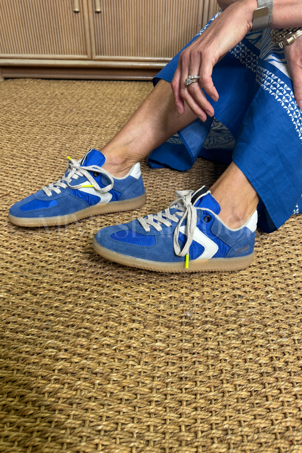 Jasmine Sneaker, blue suede