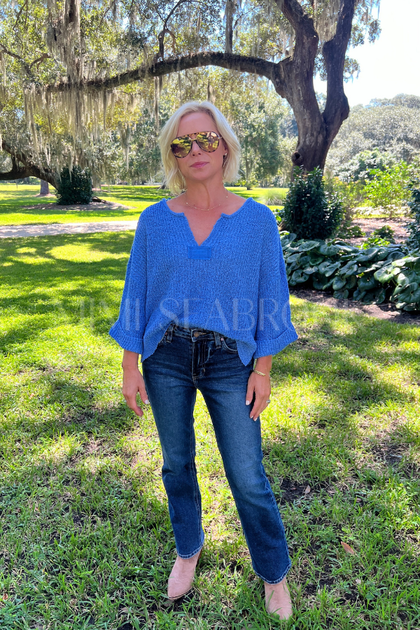 Jemma sweater, blue