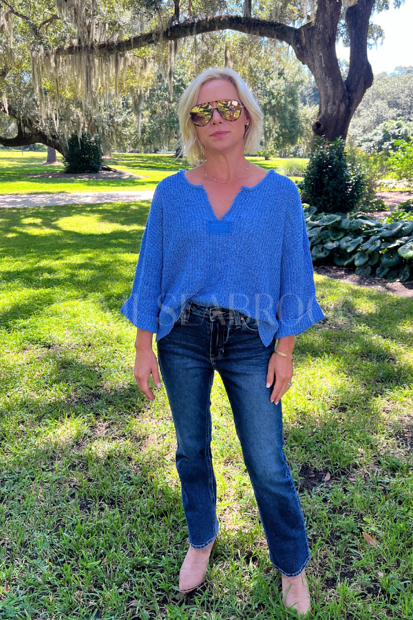 Jemma sweater, blue