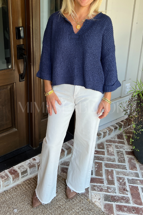 Jemma sweater, navy
