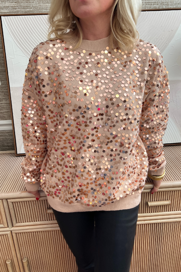 Joye sweater, gold