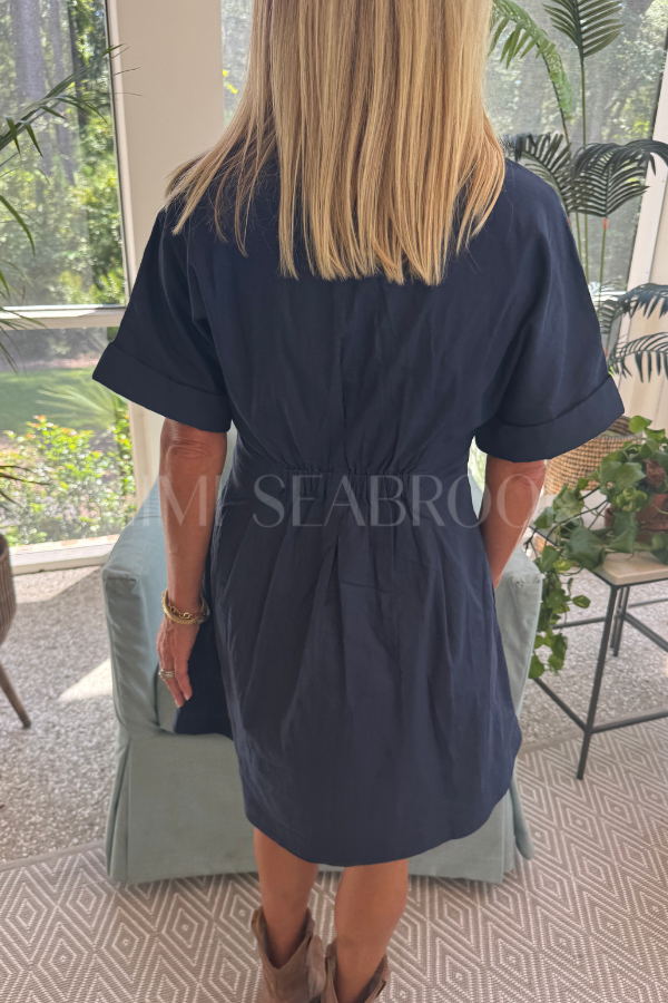Julie dress, navy