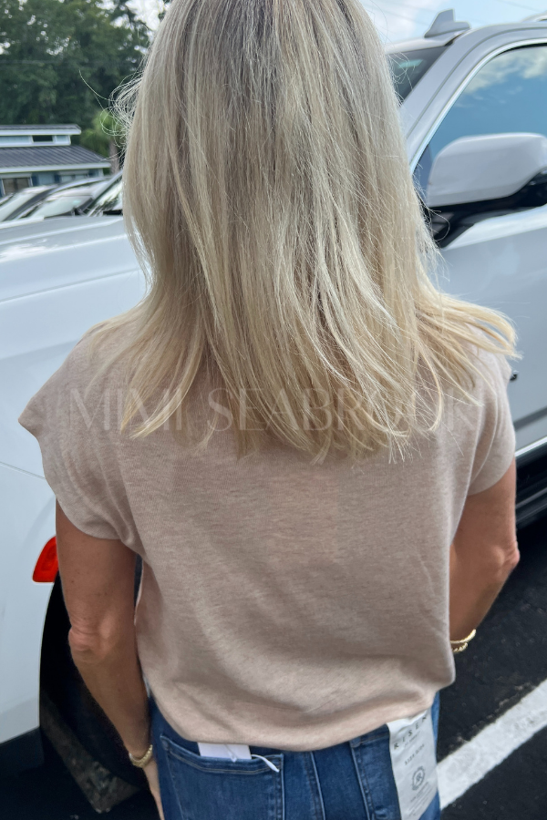 Kalei top, oatmeal