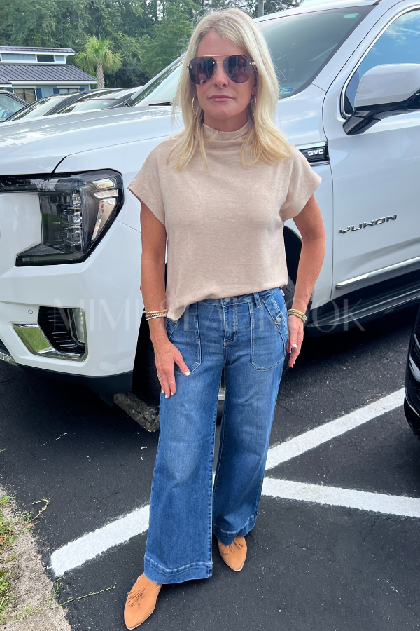 Kalei top, oatmeal