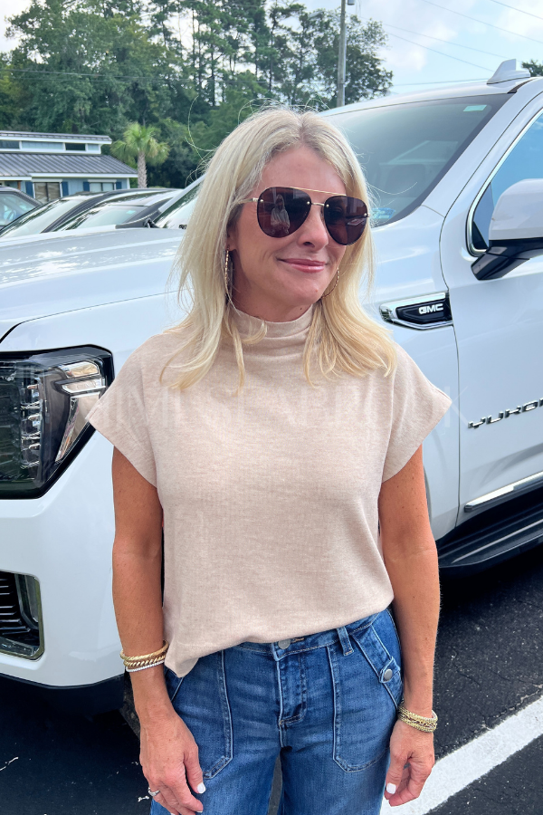 Kalei top, oatmeal