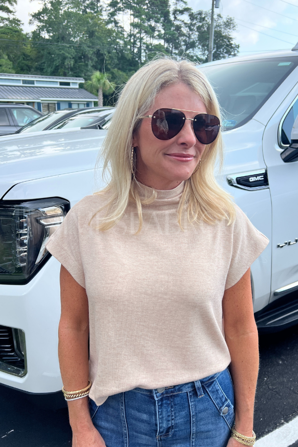 Kalei top, oatmeal