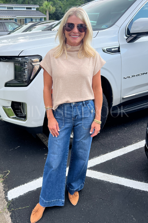 Kalei top, oatmeal