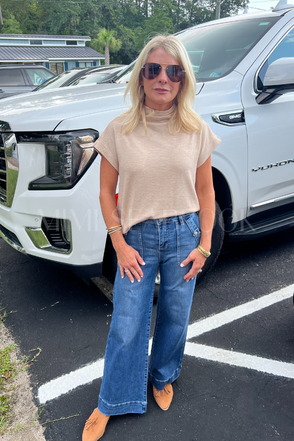 Kalei top, oatmeal