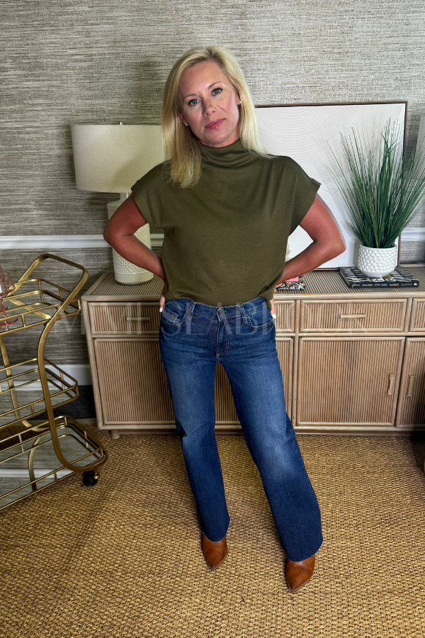 Kalei top, olive