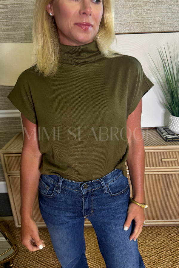 Kalei top, olive