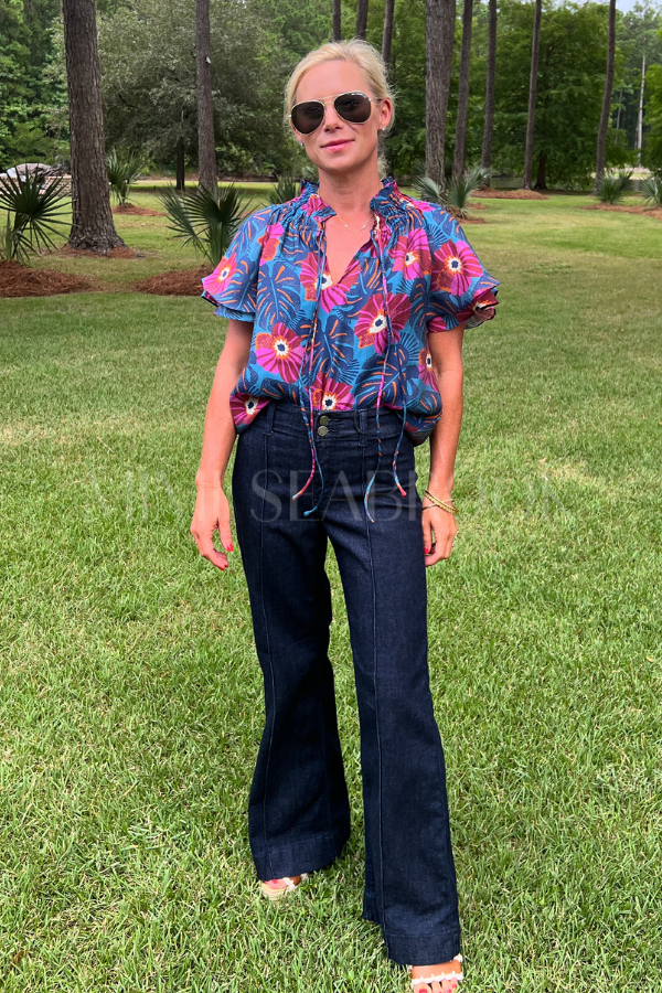 Kaomi jeans, dark denim
