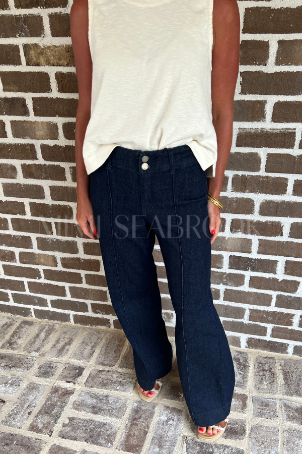 Kaomi jeans, dark denim