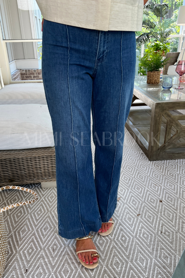 Kaomi jeans, medium denim