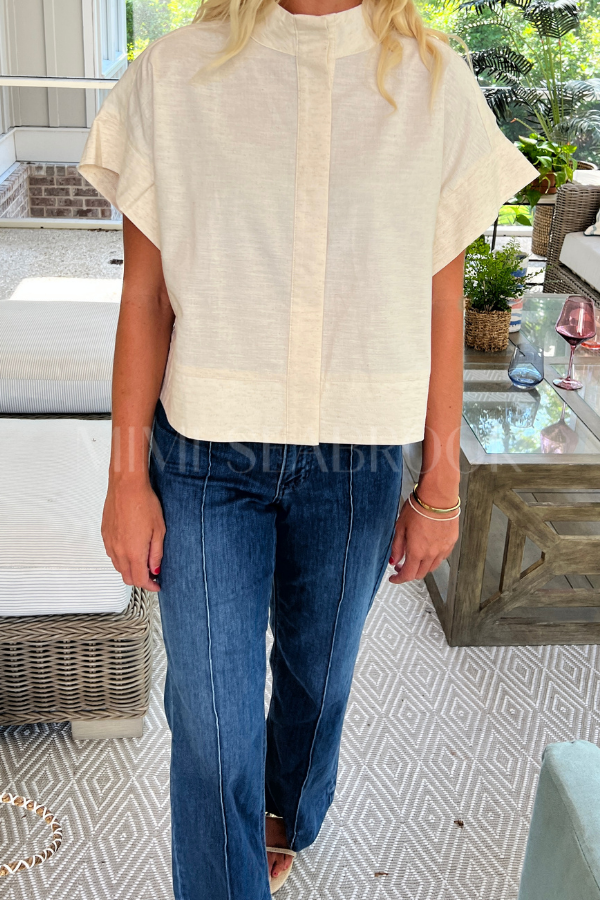 Kaomi jeans, medium denim
