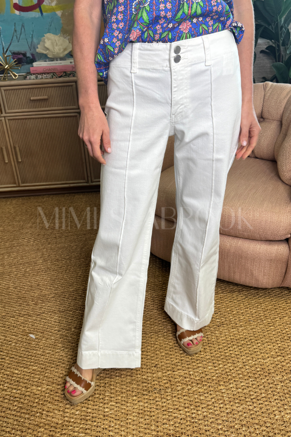 Kaomi jeans, white