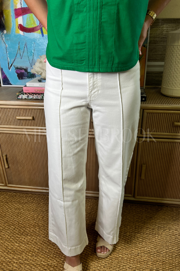 Kaomi jeans, white