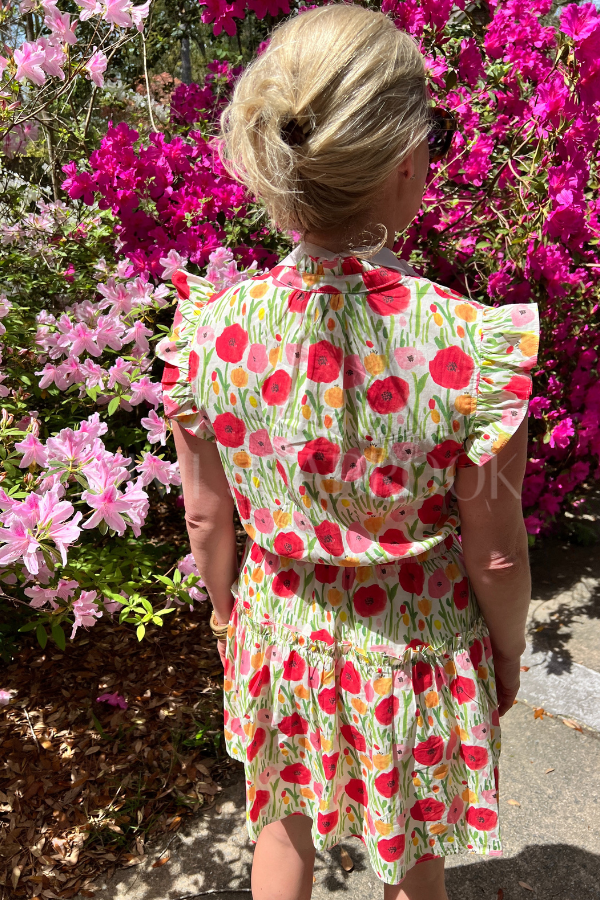Karla dress, red