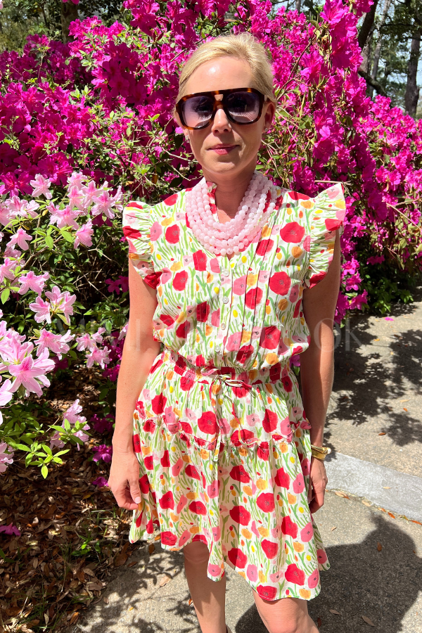 Karla dress, red