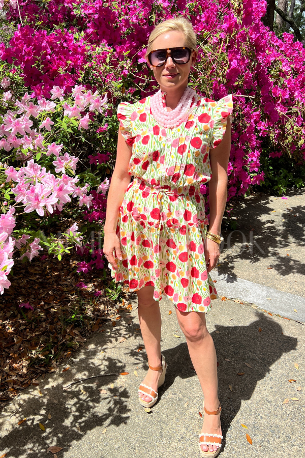 Karla dress, red