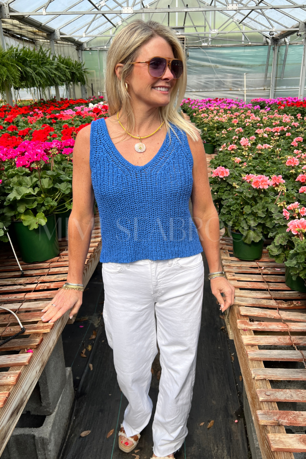 Kaydee top, surf blue