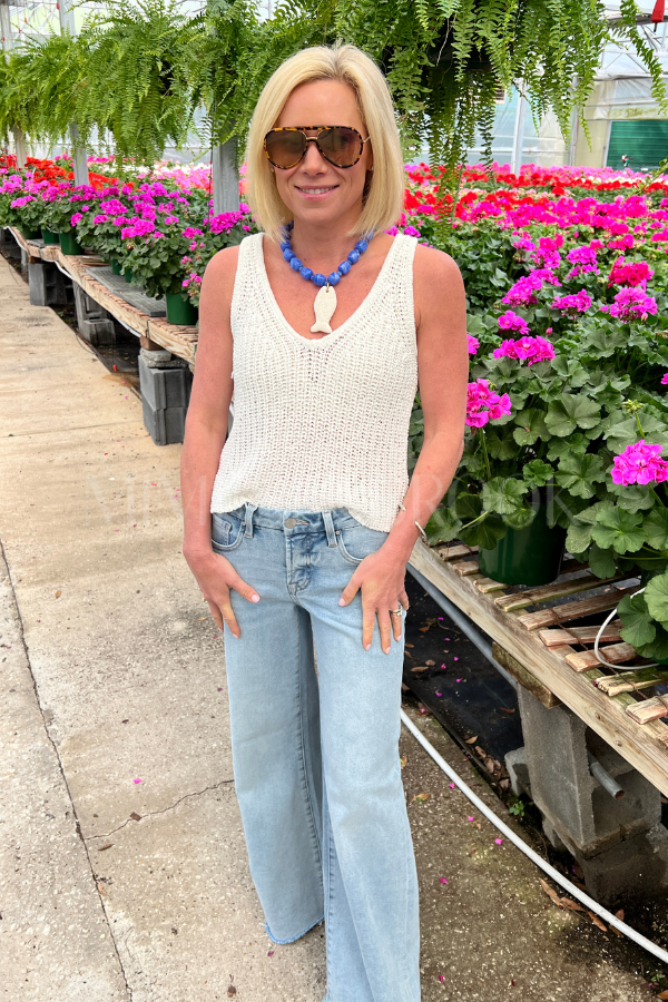 Kaydee top, white
