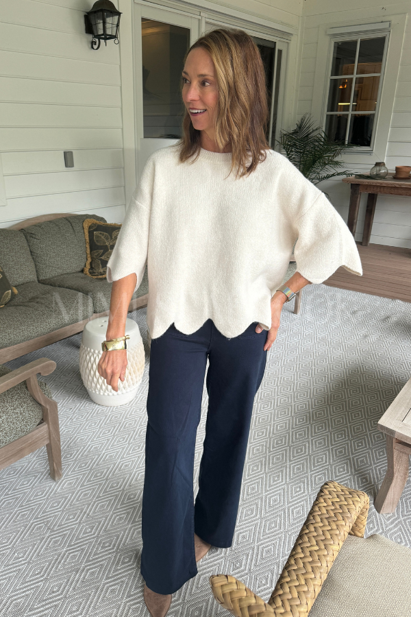 Keily sweater, cream