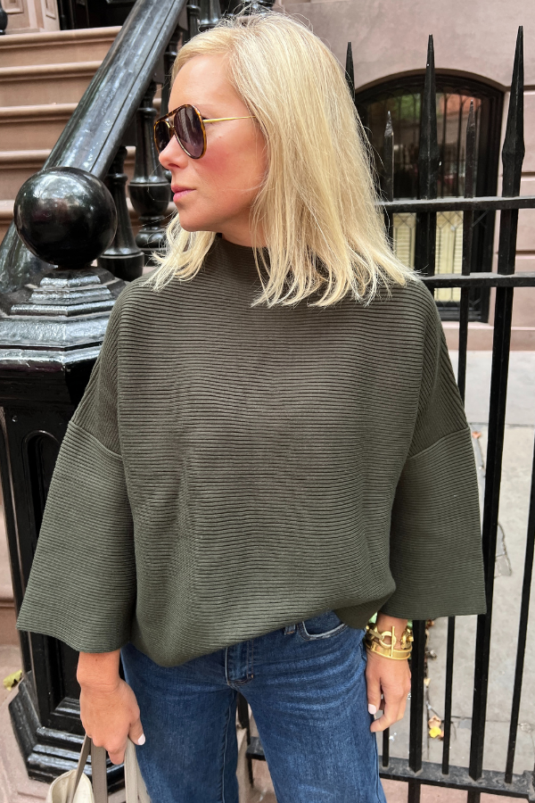 Kenly sweater, hunter green