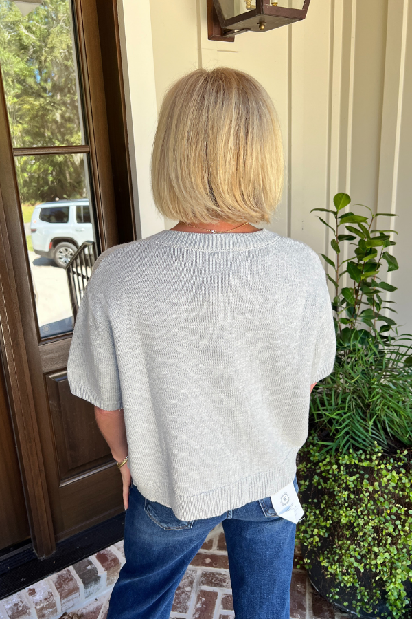 Kensley sweater, heather grey