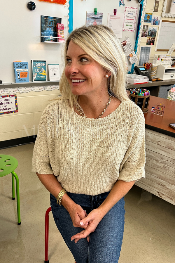 Khalia sweater, oatmeal