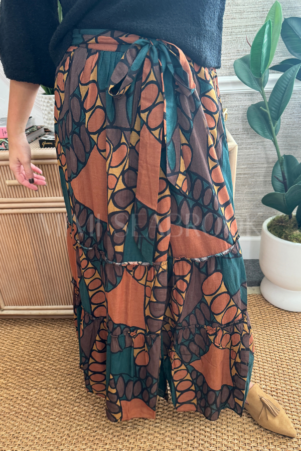 Kitty Ankle Skirt by Cleobella