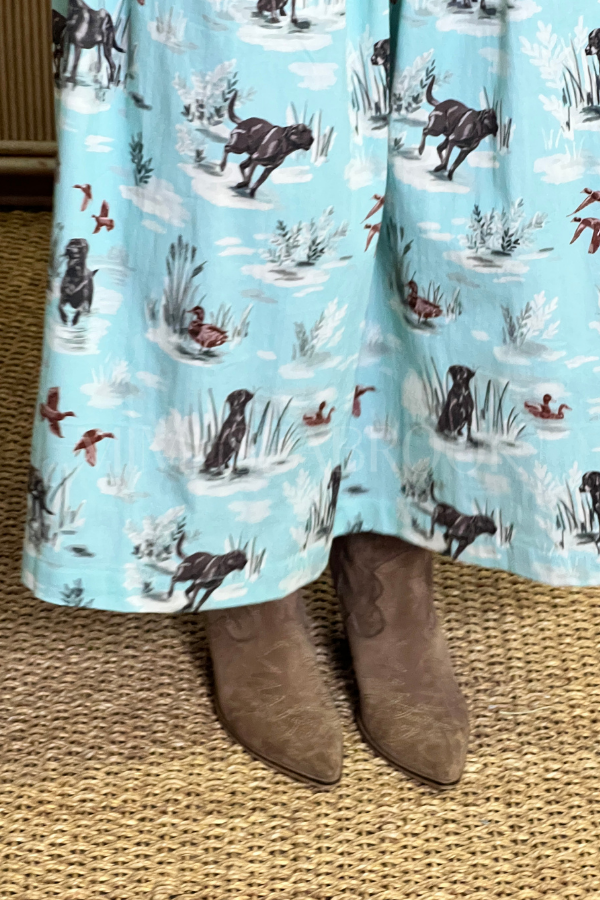 Laney Skirt, dog print