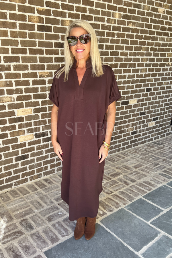 Lara dress, espresso