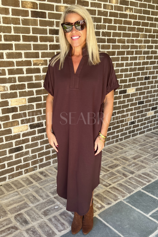 Lara dress, espresso