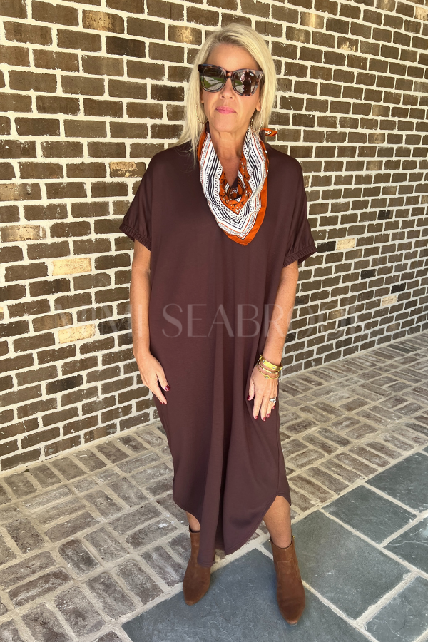 Lara dress, espresso