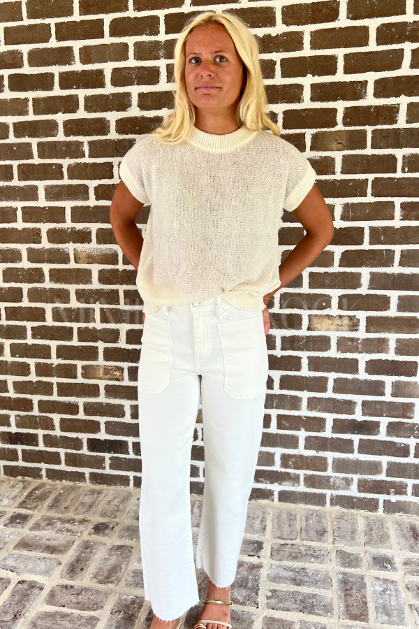 Laurel Jeans, off white