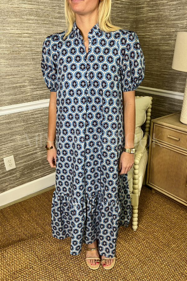 Leigh Anne dress, blue