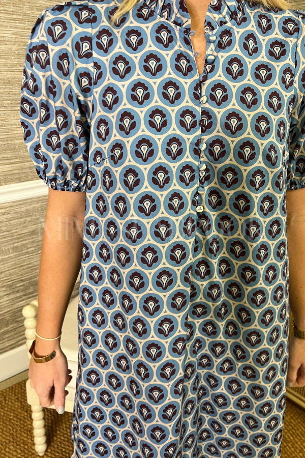 Leigh Anne dress, blue