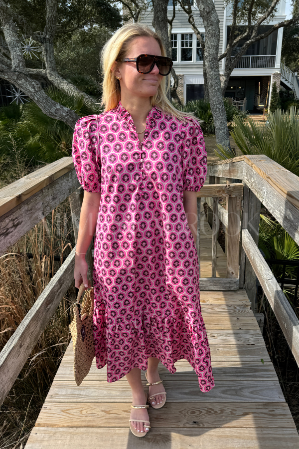 Leigh Anne dress, pink