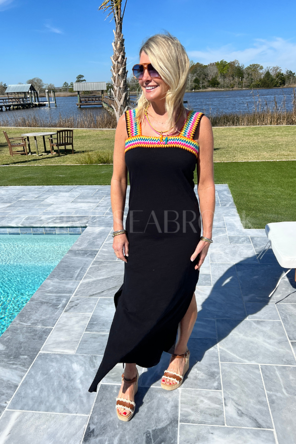 Lena dress, black