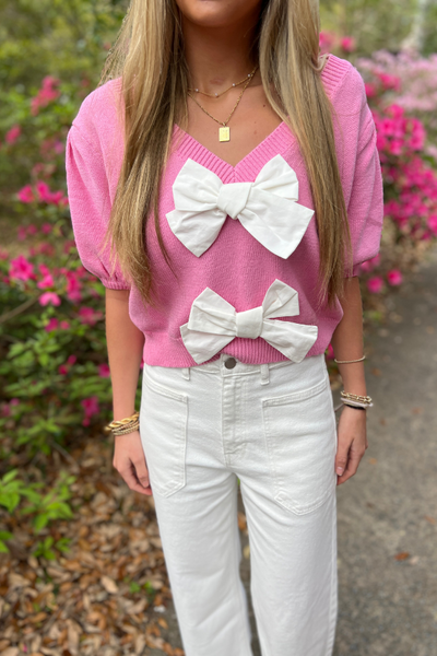 Lindsey sweater, pink