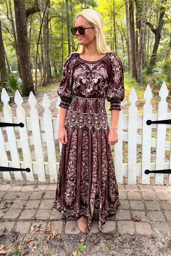Liz Maxi Dress by Farm Rio