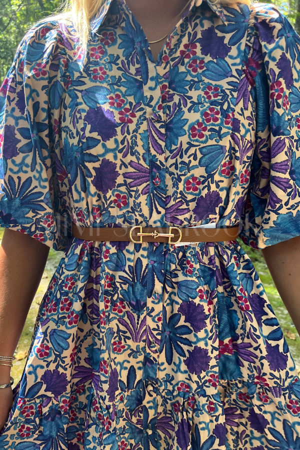 Liza belt, cognac
