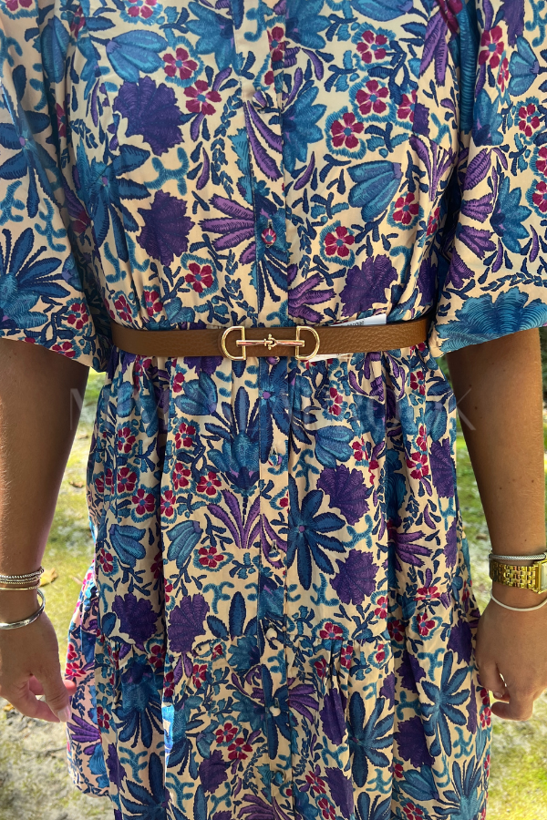 Liza belt, cognac