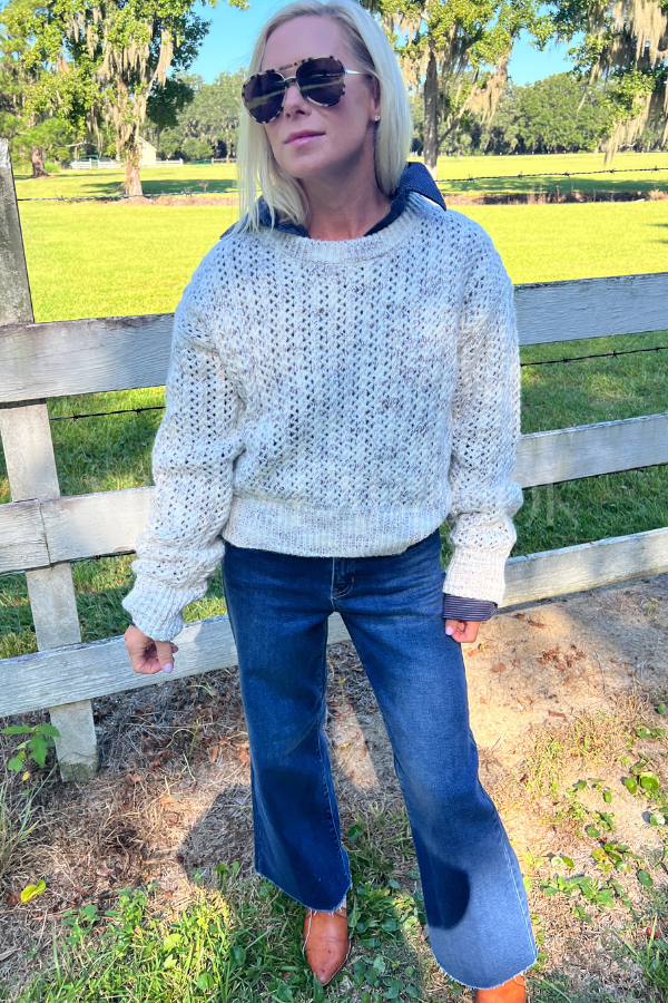 Lois top, navy