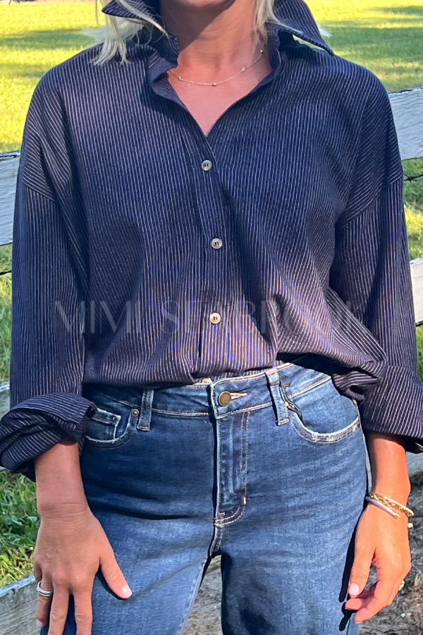 Lois top, navy