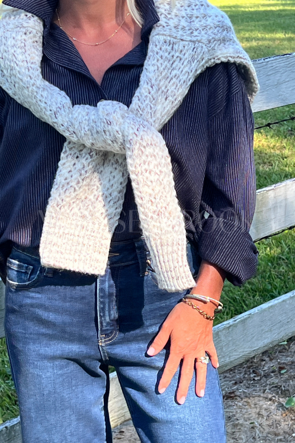 Lois top, navy