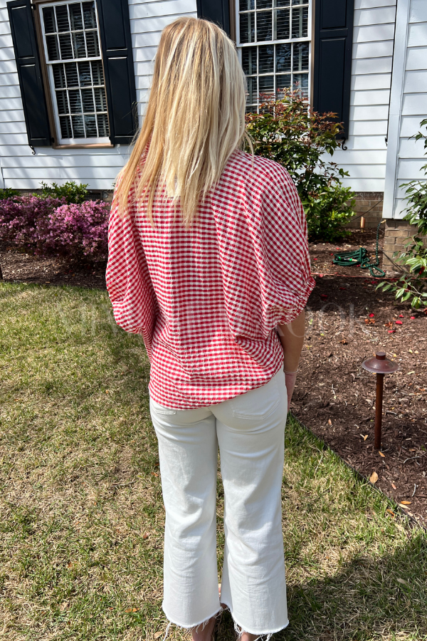 Loma top, red