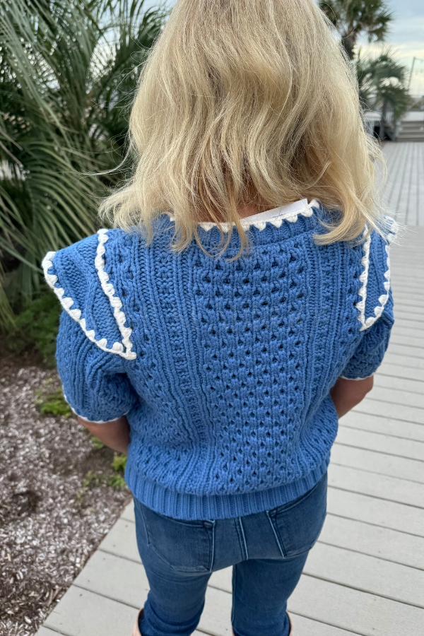 Louise sweater, blue