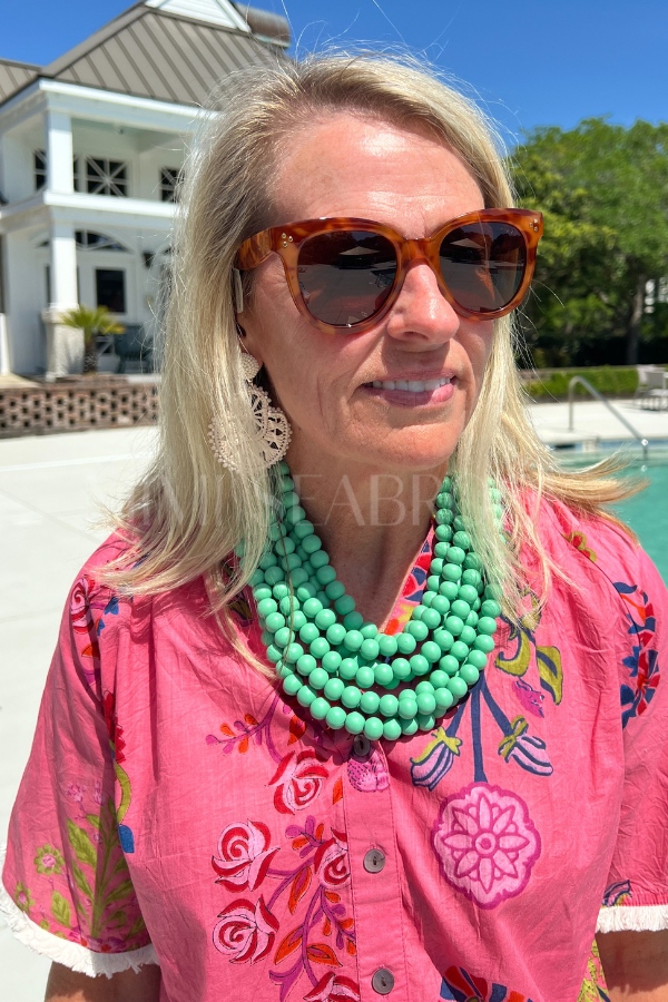 Lovell necklace, green