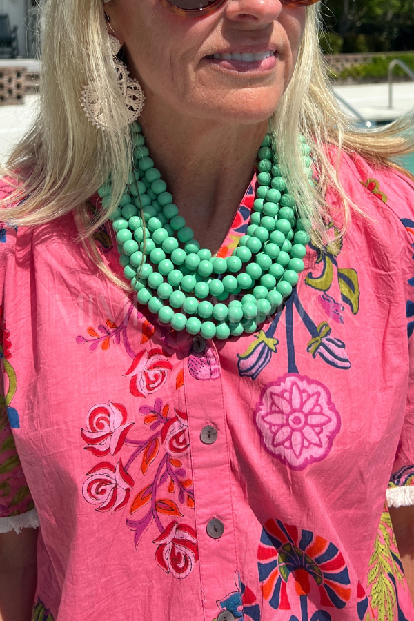 Lovell necklace, green